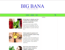 Tablet Screenshot of bigbana.com